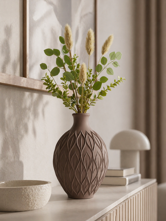 Elegante Design Vase Forma Selva aus nachhaltigen Materialien, in Deutschland gefertigt