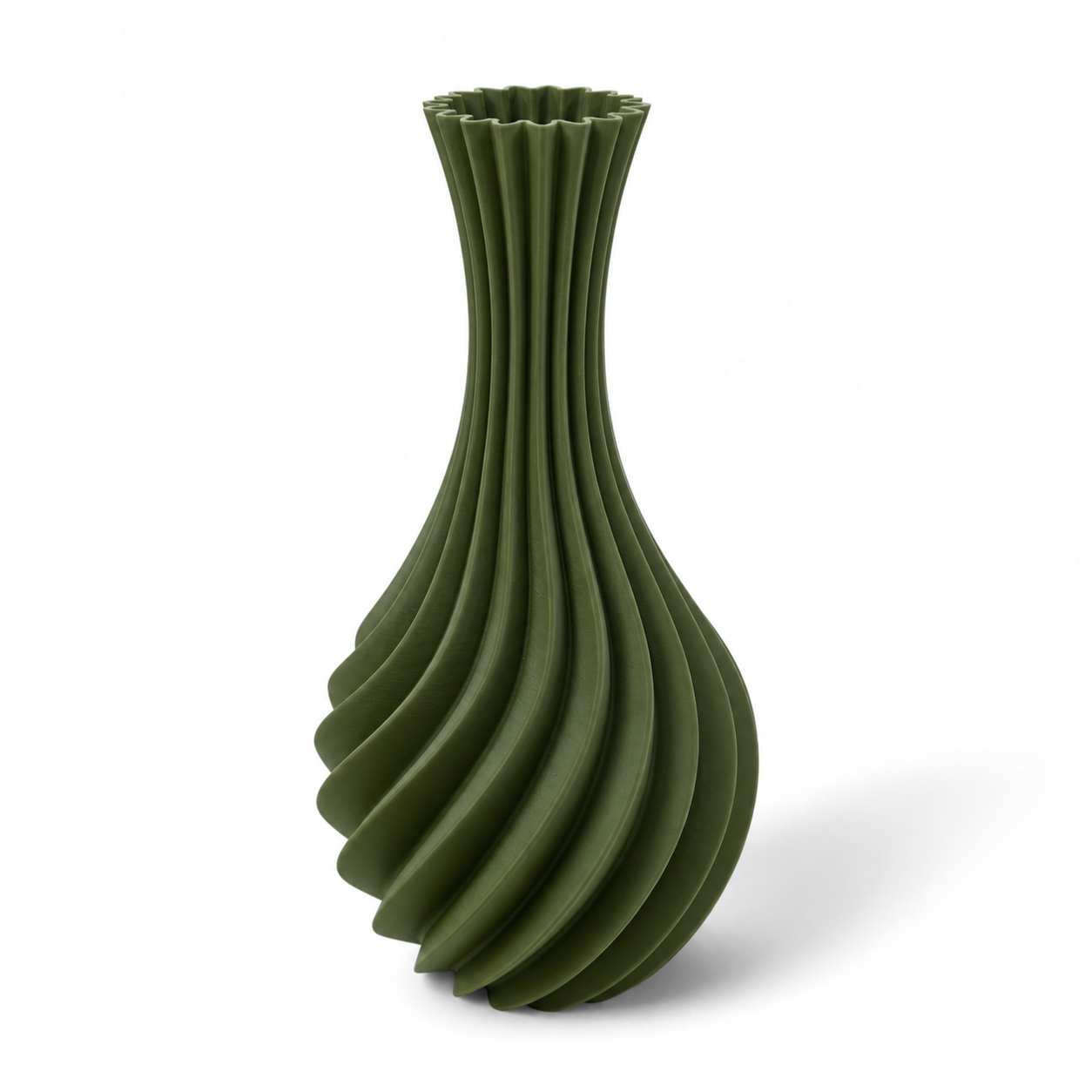 Minimalistische Vase Forma Elira aus nachhaltigen Rohstoffen, in Deutschland gefertigt, umweltfreundlich verpackt