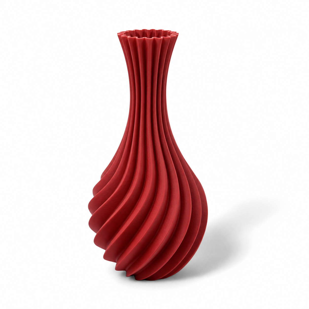 Minimalistische Vase Forma Elira aus nachhaltigen Rohstoffen, in Deutschland gefertigt, umweltfreundlich verpackt