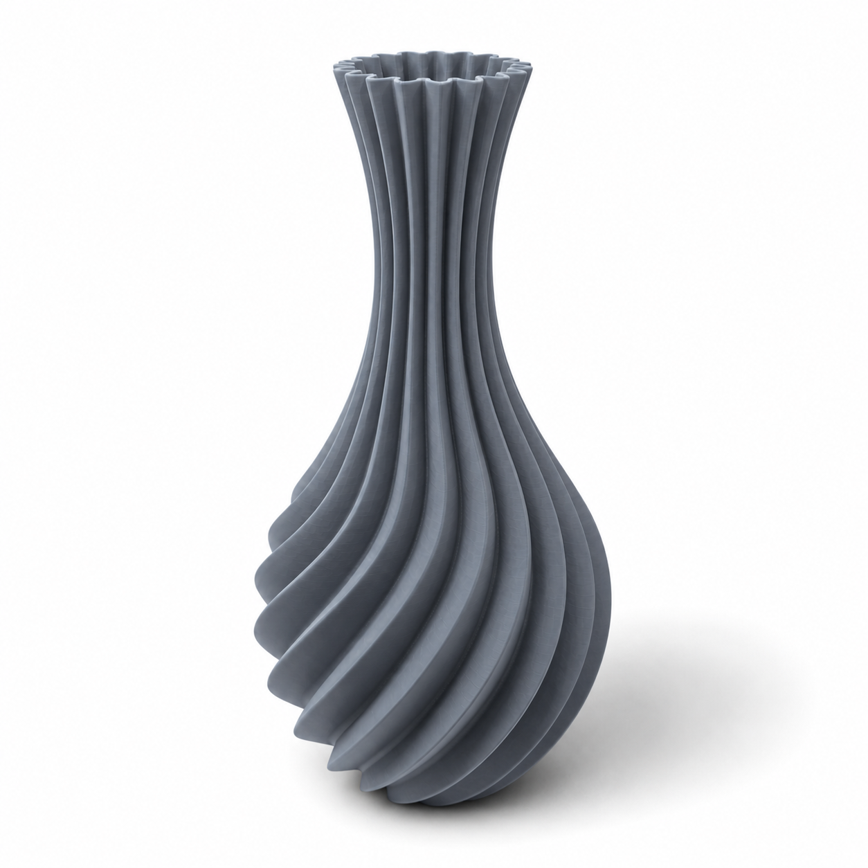 Minimalistische Vase Forma Elira aus nachhaltigen Rohstoffen, in Deutschland gefertigt und umweltfreundlich verpackt