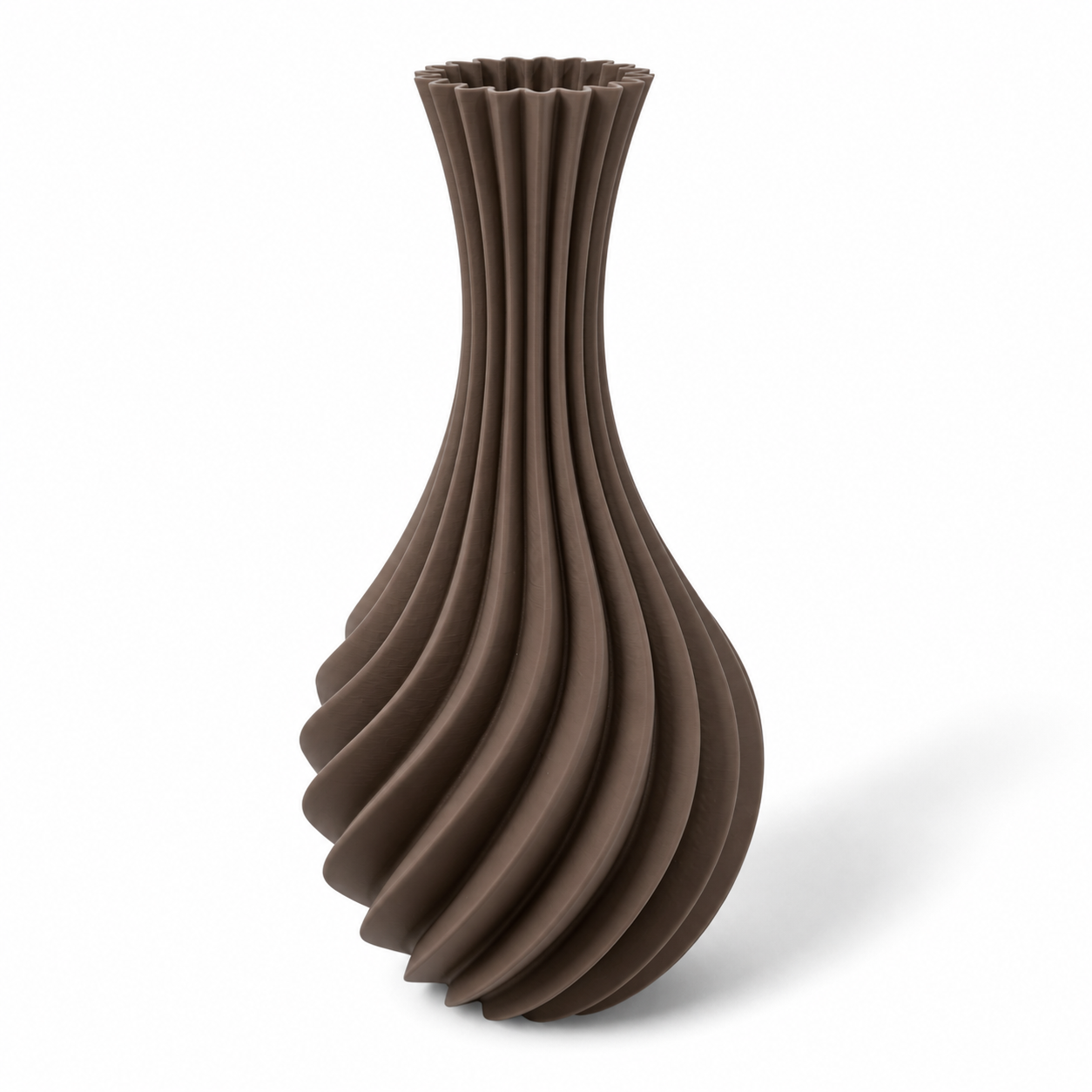 Minimalistische Vase Forma Elira aus nachhaltigen Rohstoffen, in Deutschland gefertigt