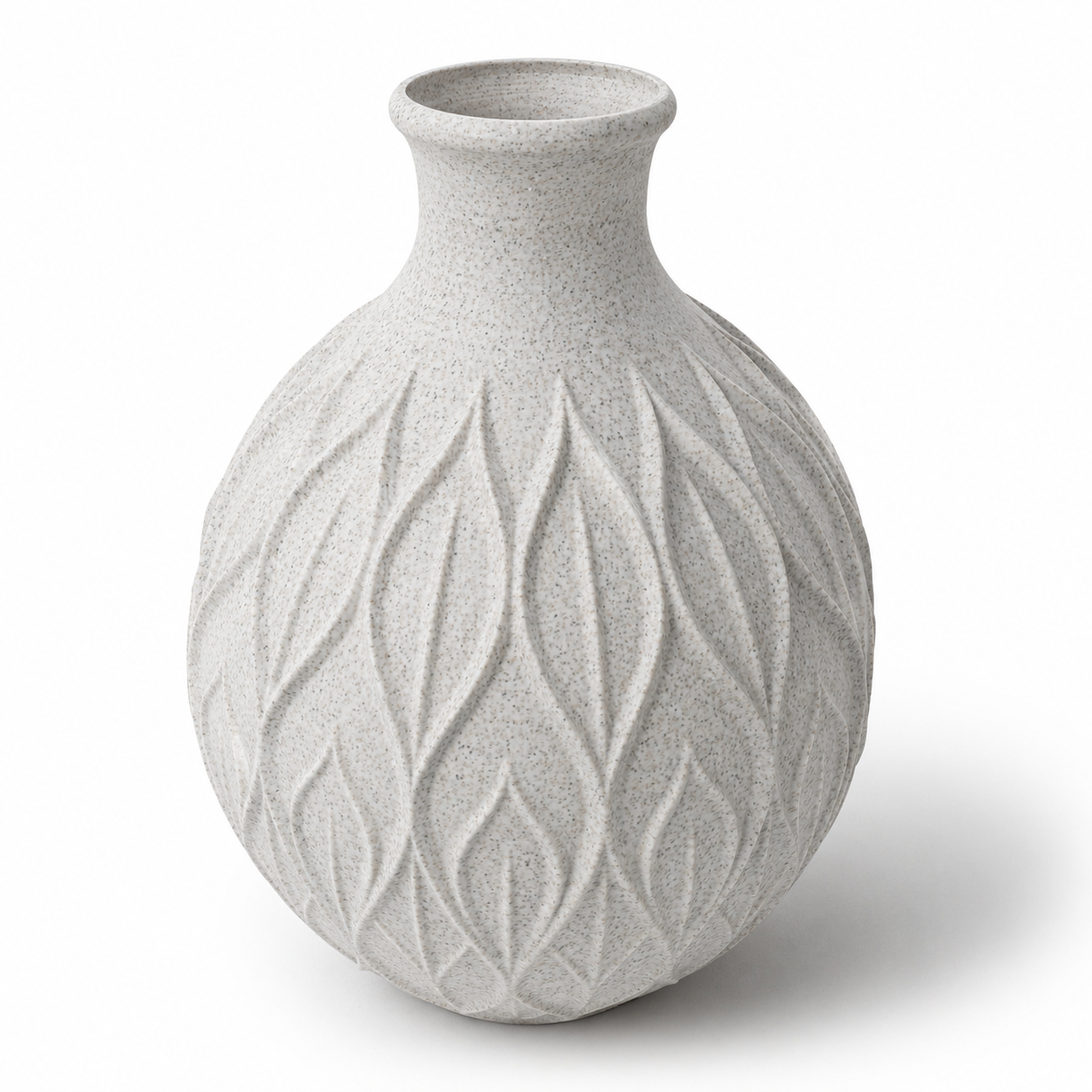 Elegante Design Vase Forma Selva aus nachhaltigen Rohstoffen, in Deutschland präzise gefertigt
