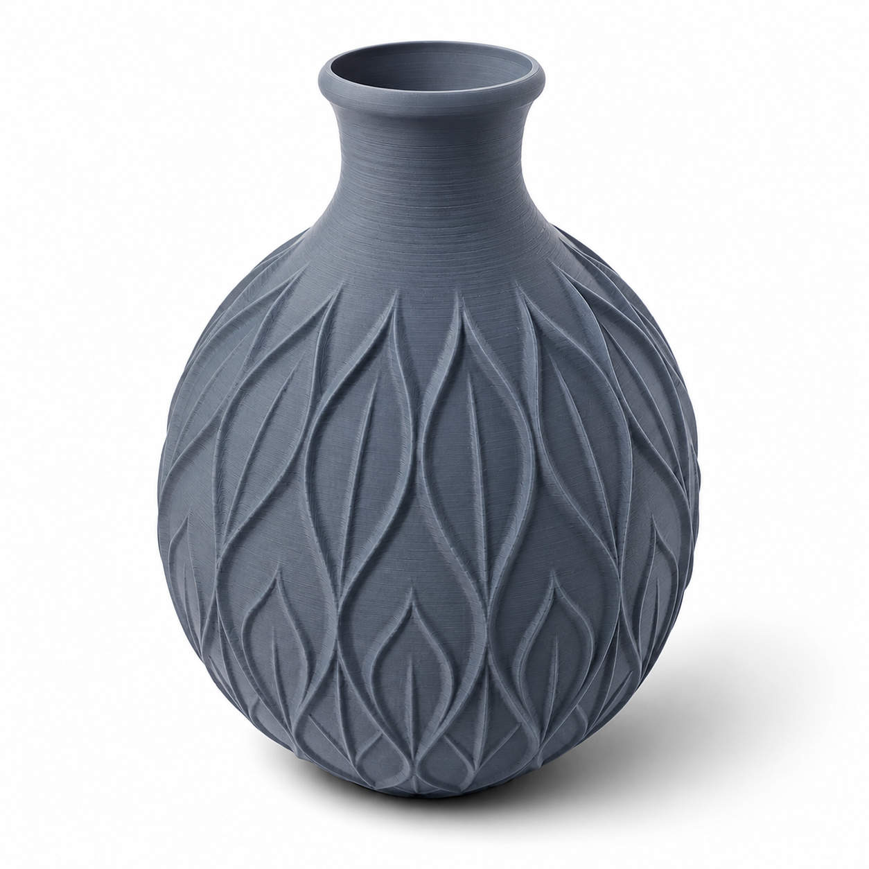 Elegante Design Vase Forma Selva aus nachhaltigen Rohstoffen, präzise in Deutschland gefertigt, umweltfreundlich verpackt