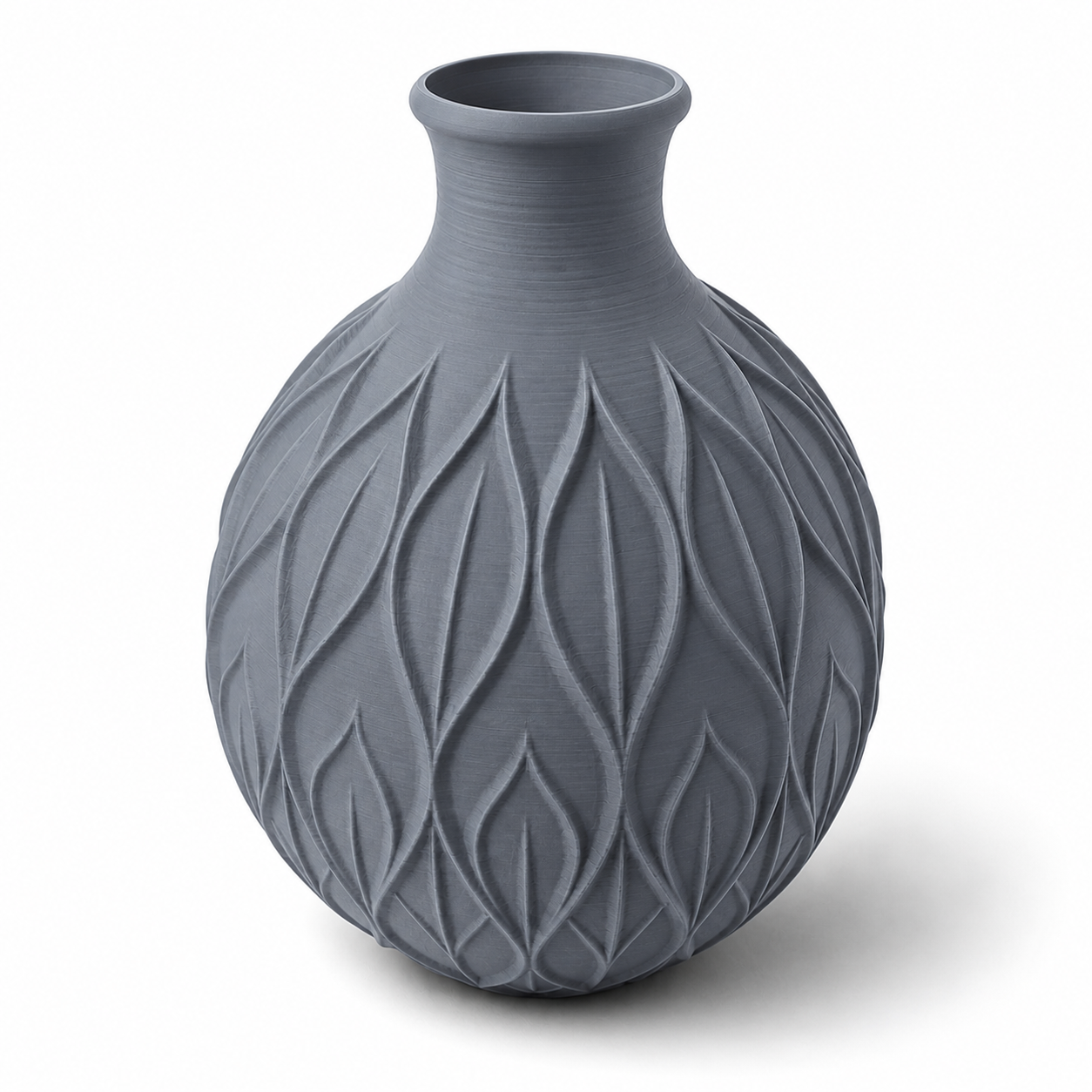Elegante Forma Selva Design Vase aus nachhaltigen Rohstoffen, in Deutschland gefertigt, umweltfreundlich verpackt