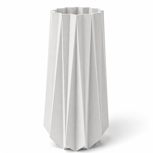Moderne Vase Forma Trivara aus nachhaltigen Rohstoffen, umweltfreundlich in Deutschland hergestellt