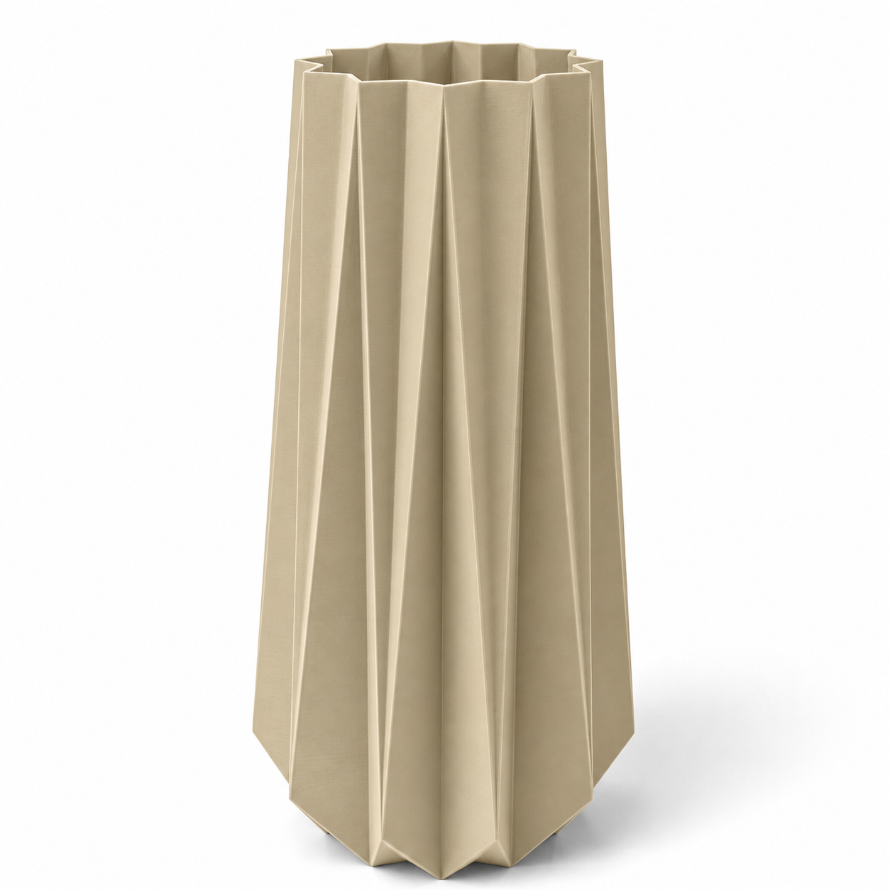 Moderne Vase Forma Trivara aus nachhaltigen Rohstoffen, in Deutschland gefertigt, umweltfreundlich verpackt